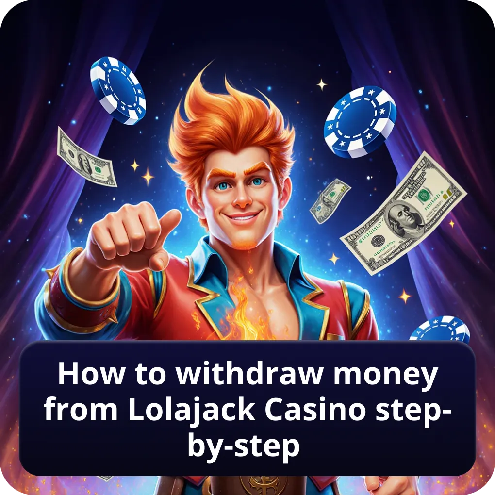 How to withdraw money from Lolajack Casino step-by-step