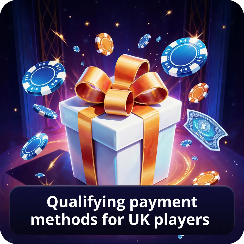 Qualifying payment methods for UK players